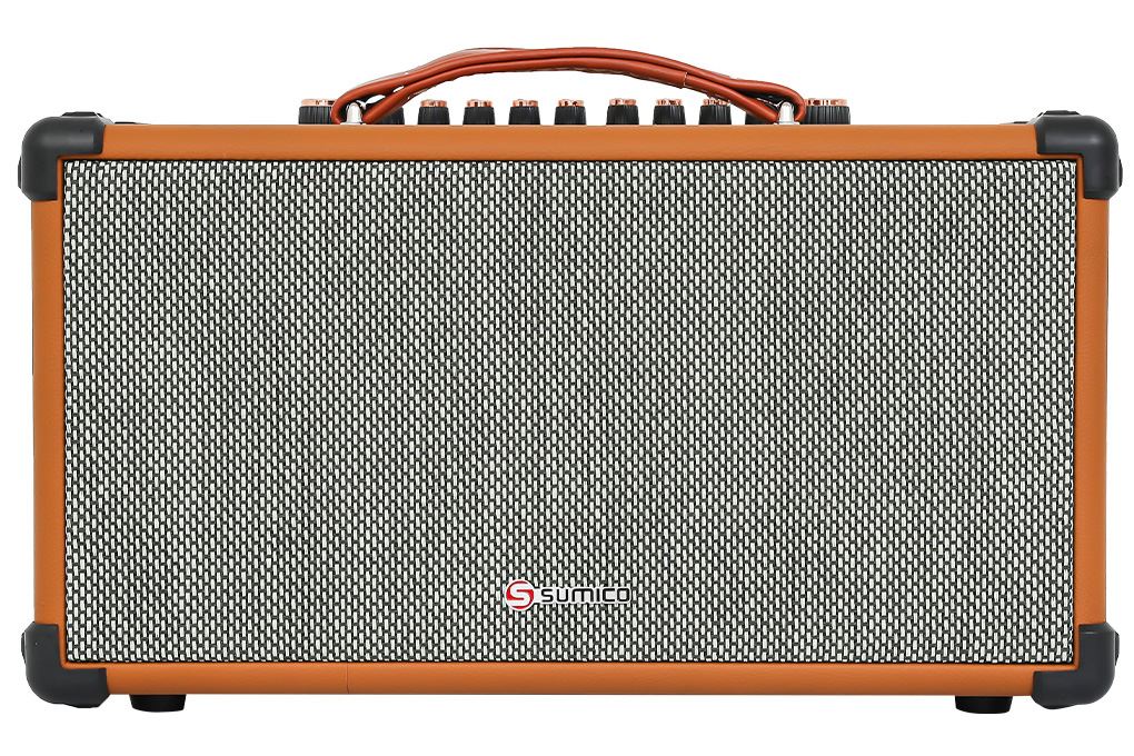 Loa karaoke xách tay Sumico BT-S52 100W Màu Nâu