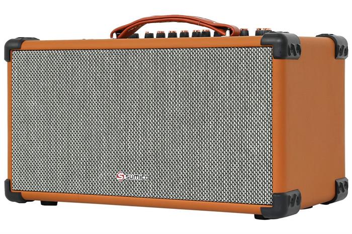 Loa karaoke xách tay Sumico BT-S52 100W Màu Nâu