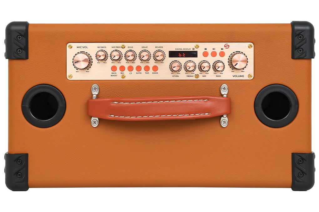 Loa karaoke xách tay Sumico BT-S52 100W Màu Nâu