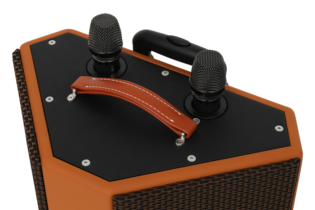 Loa kéo karaoke Sumico Hexagon Plus 250W Màu Nâu