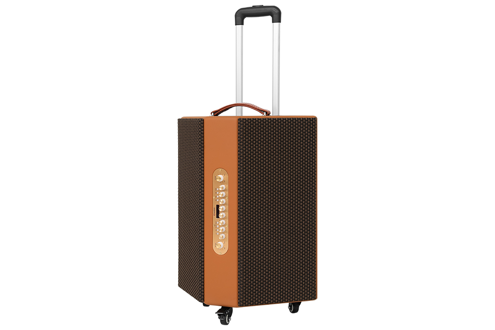 Loa kéo karaoke Sumico Hexagon Plus 250W Màu Nâu