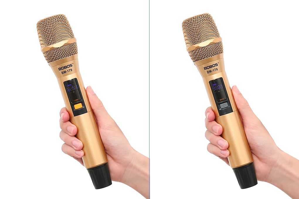 Loa karaoke xách tay BOBOS BM-348XT 1200W Màu Đen - Xám
