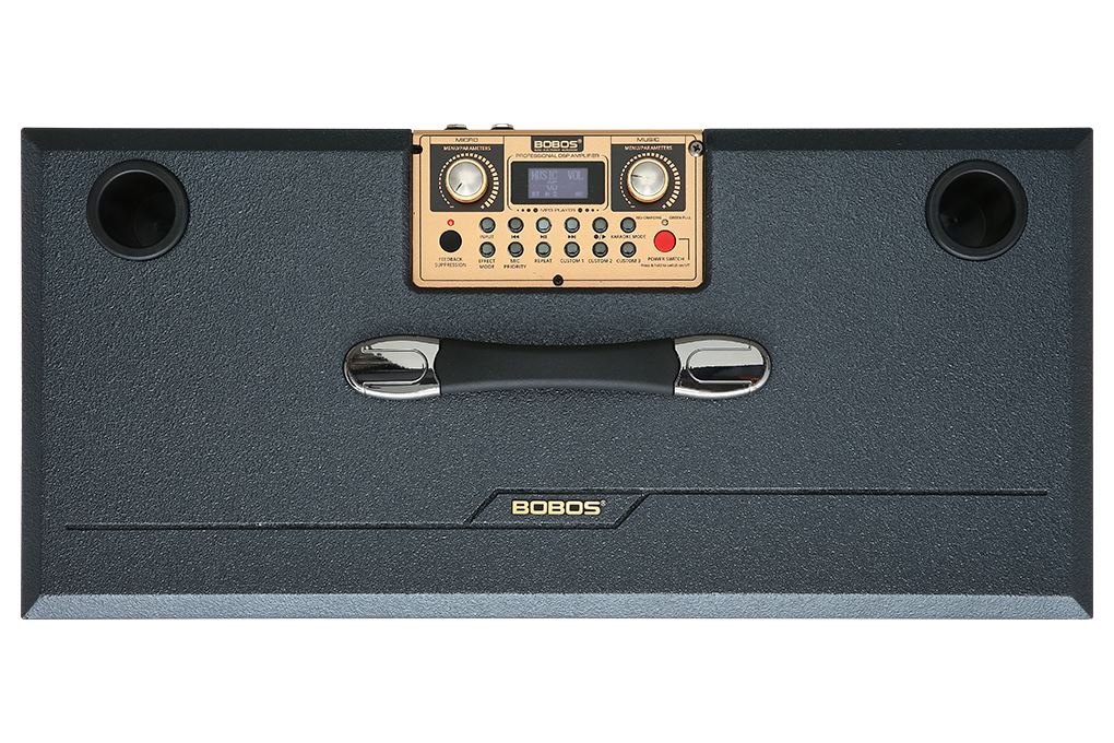 Loa karaoke xách tay BOBOS BM-348XT 1200W Màu Đen - Xám
