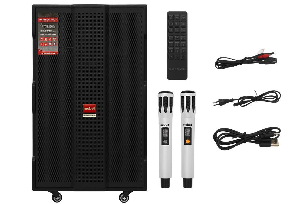 Loa kéo karaoke Mobell MK-6790A 800W Màu Đen