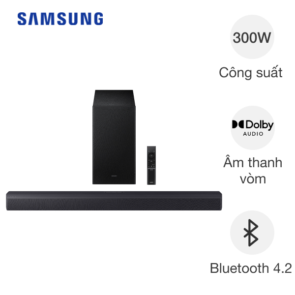 Bộ loa thanh Samsung HW-B450F/XV