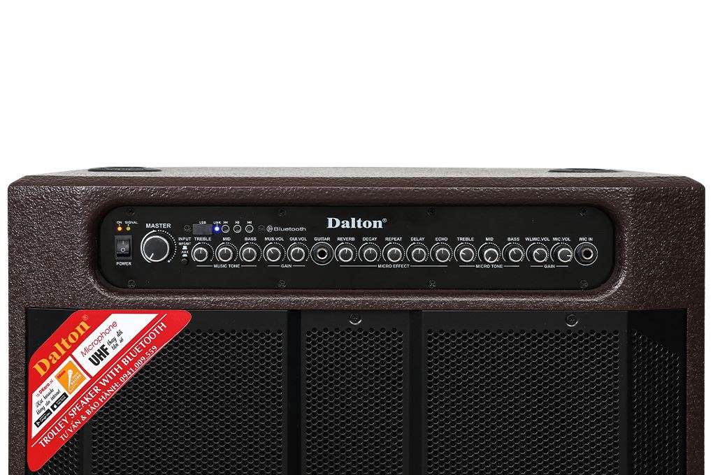 Loa điện karaoke Dalton DA-21A3000 3000W Màu Đen