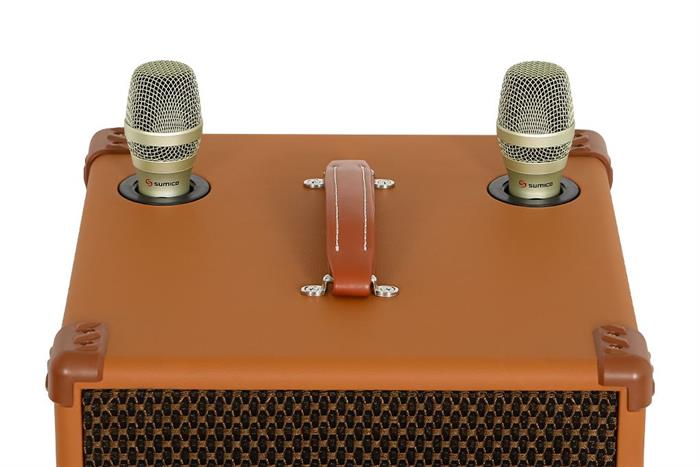 Loa kéo Karaoke Sumico Touring 1026 400W Màu Nâu