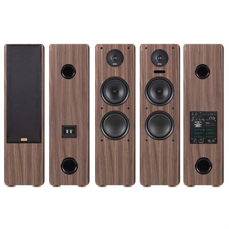 Cặp loa Bluetooth KADMA BS66 Màu Nâu đậm