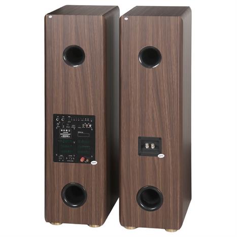 Cặp loa Bluetooth KADMA BS66 Màu Nâu đậm