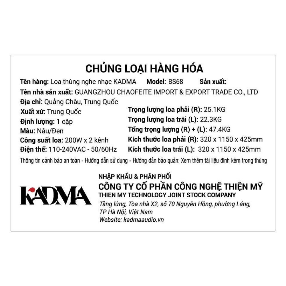 Cặp loa Bluetooth KADMA BS68 - 14