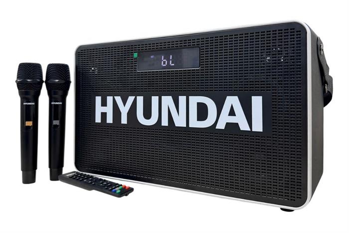 Loa karaoke xách tay Hyundai H9S 120W Màu Đen