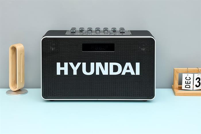 Loa Bluetooth karaoke Hyundai H9S 300W Màu Đen