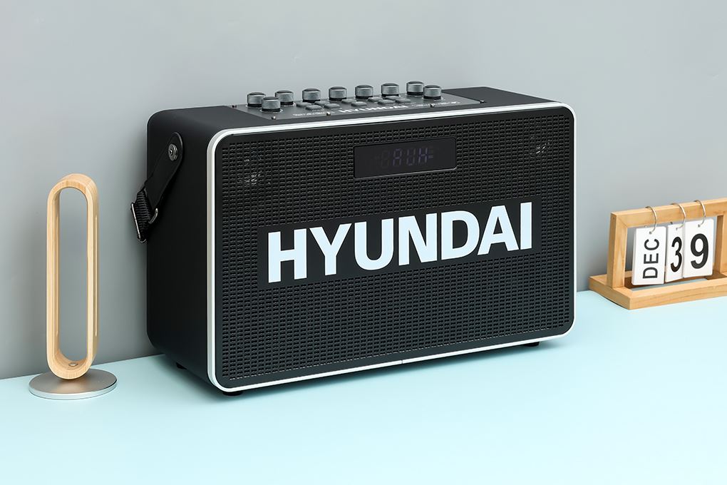 Loa Bluetooth karaoke Hyundai H9S 300W Màu Đen