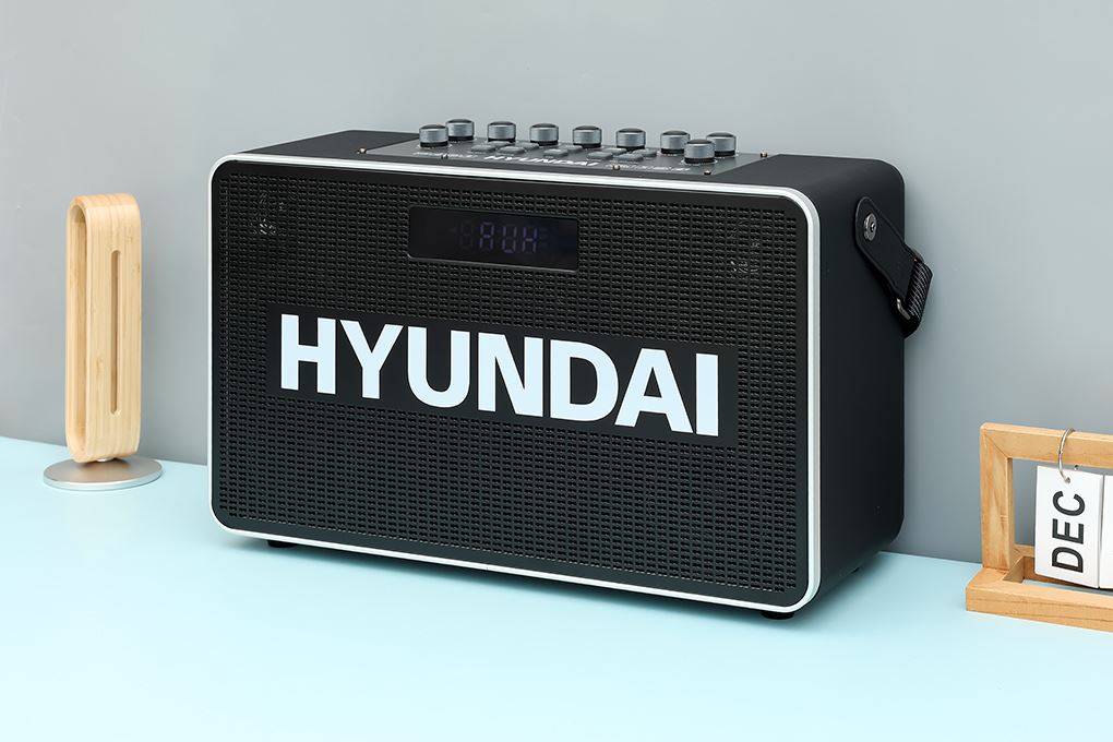 Loa Bluetooth karaoke Hyundai H9S 300W Màu Đen
