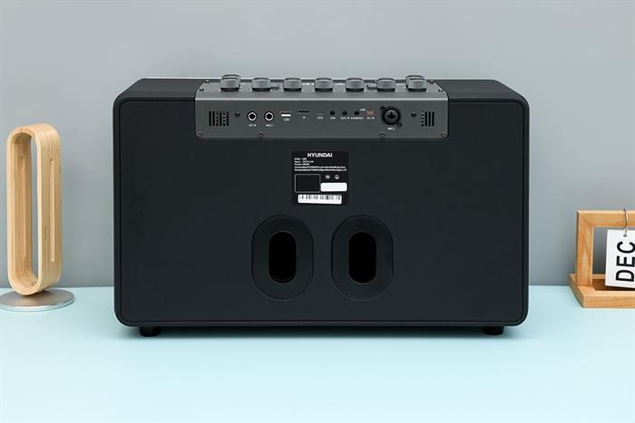 Loa Bluetooth karaoke Hyundai H9S 300W Màu Đen