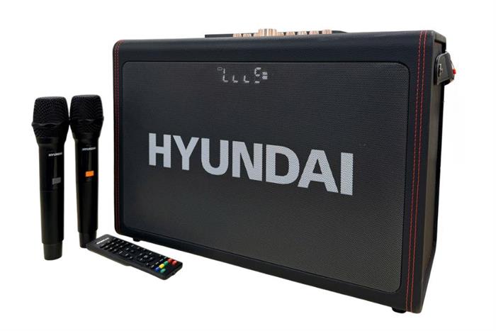 Loa karaoke xách tay Hyundai H10 120W Màu Đen