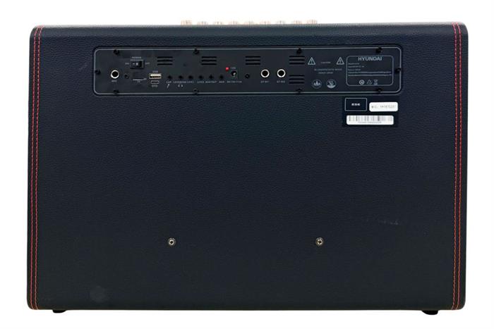 Loa Bluetooth karaoke Hyundai H10 300W Màu Đen