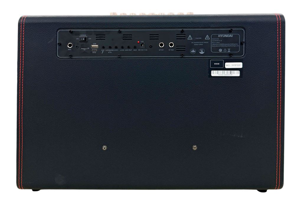 Loa Bluetooth karaoke Hyundai H10 300W Màu Đen