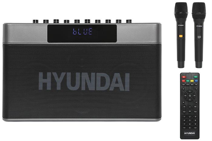 Loa Bluetooth karaoke Hyundai HD18 200W Màu Đen
