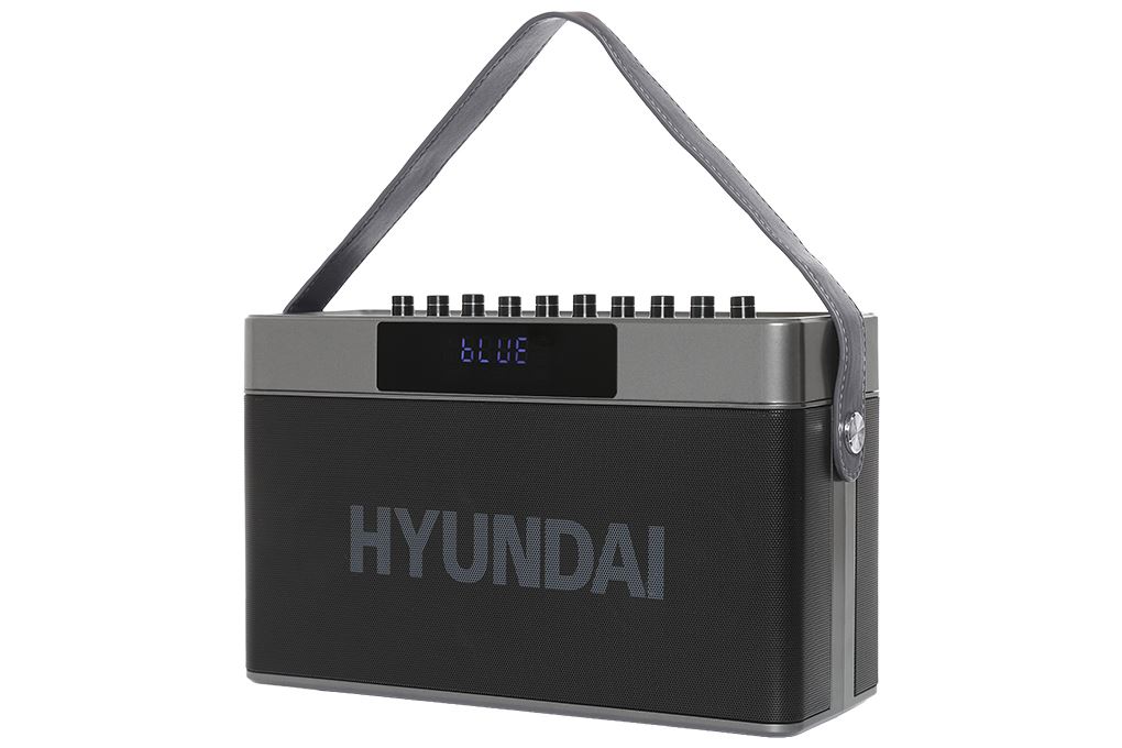 Loa Bluetooth karaoke Hyundai HD18 200W Màu Đen
