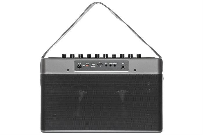 Loa Bluetooth karaoke Hyundai HD18 200W Màu Đen