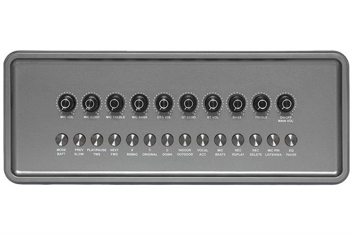 Loa Bluetooth karaoke Hyundai HD18 200W Màu Đen