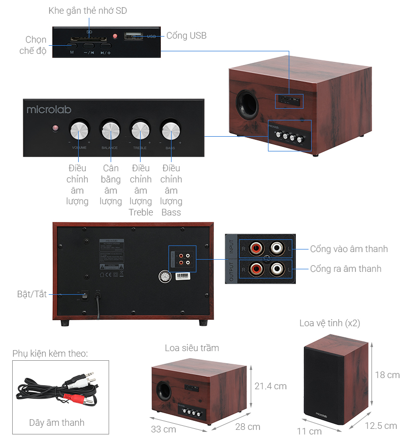 Loa vi tính Microlab M890BT