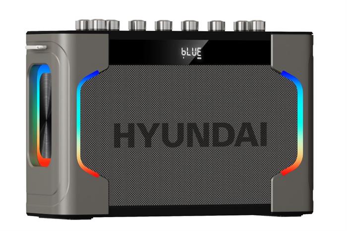 Loa karaoke xách tay Hyundai HD0303 200W Màu Đen