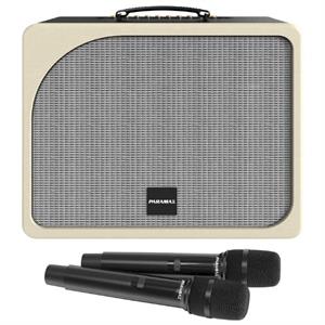 Loa karaoke xách tay Paramax Evox Black Leather