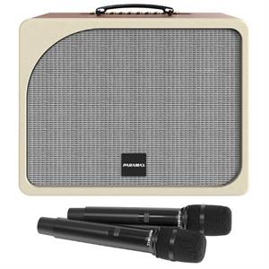 Loa karaoke xách tay Paramax Evox Brown Leather