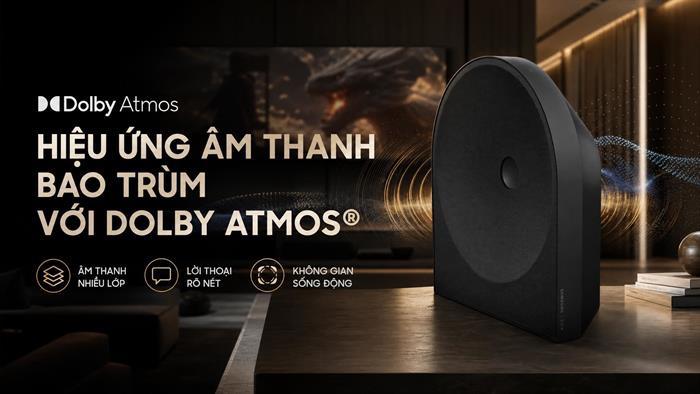 Loa Samsung Music Studio HW-LS50H/XV 70W Màu Đen