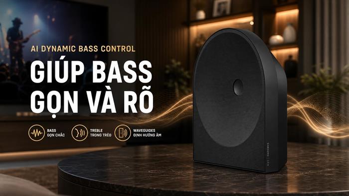 Loa Samsung Music Studio HW-LS50H/XV 70W Màu Đen