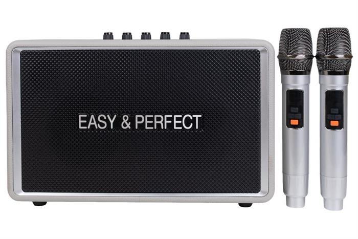 Loa karaoke xách tay Easy & Perfect EP-Tornado 130W - Xám Màu Xám