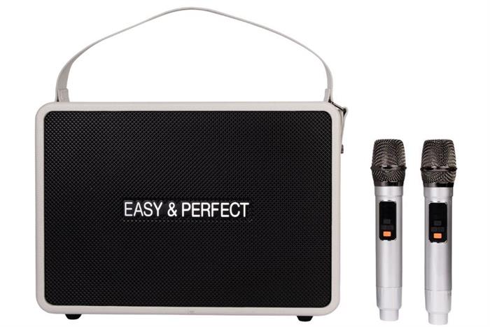 Loa karaoke xách tay Easy & Perfect EP-Volcano 200W - Xám Màu Xám
