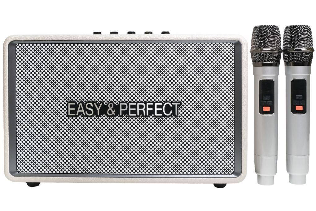 Loa karaoke xách tay Easy & Perfect EP-Votrex 160W - Trắng Màu Trắng