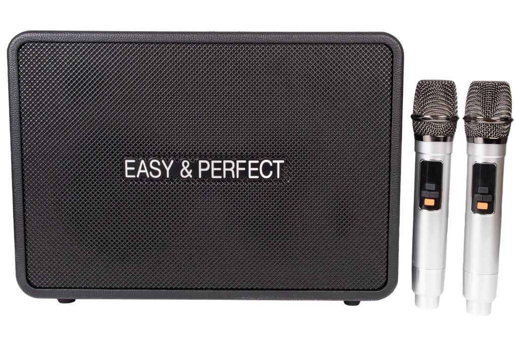 Loa karaoke xách tay Easy & Perfect EP-Volcano 200W - Đen Màu Đen