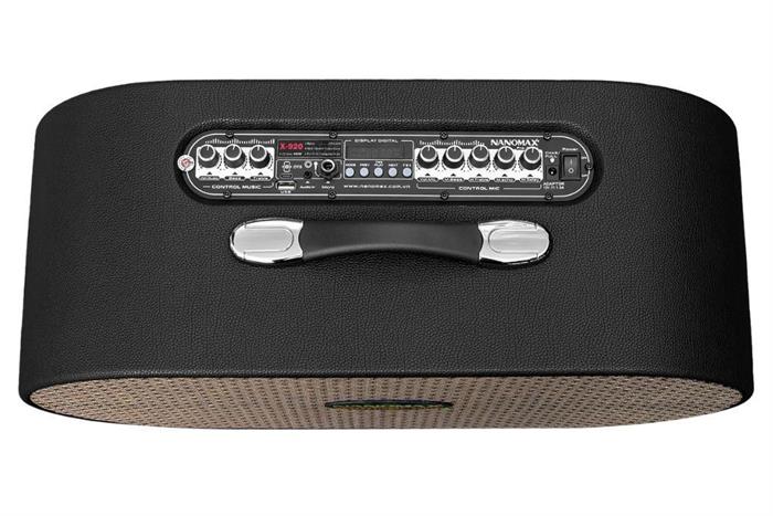 Loa karaoke xách tay Nanomax X-920 420W Màu Đen