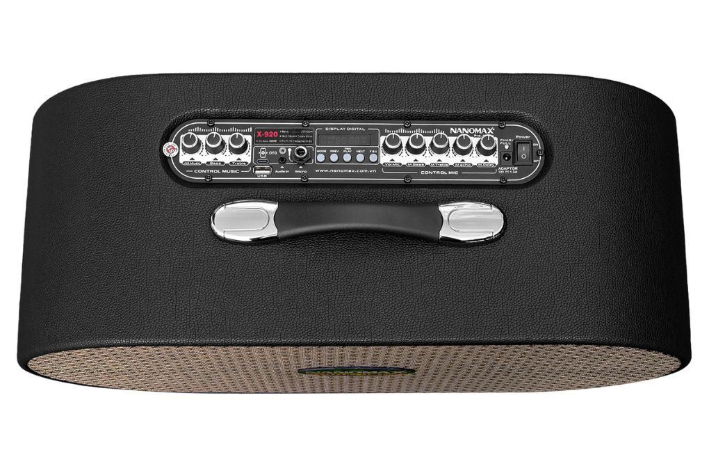 Loa karaoke xách tay Nanomax X-920 420W Màu Đen