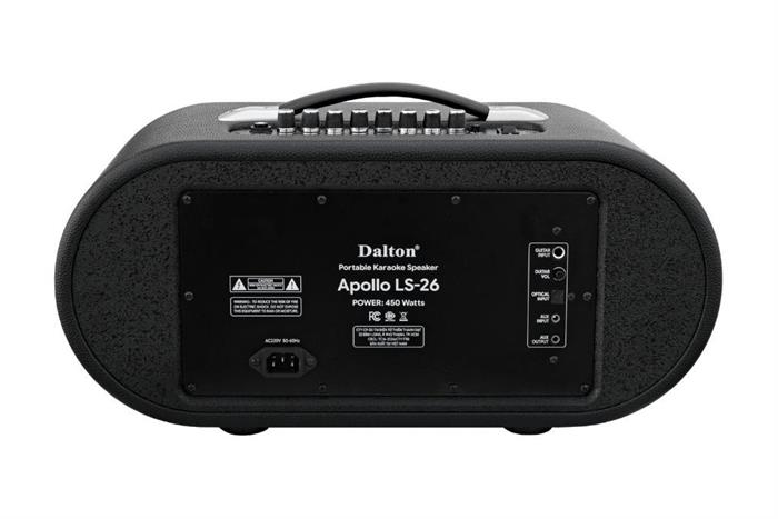 Loa karaoke xách tay Dalton Apollo LS26 450W Màu Đen
