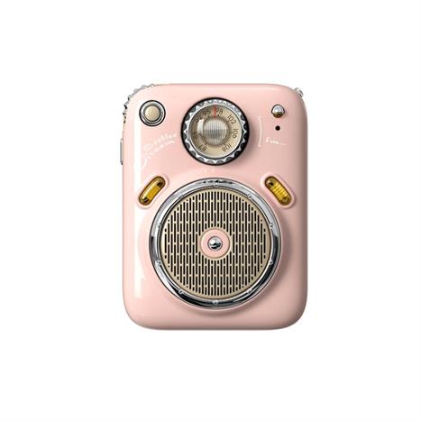 Loa Bluetooth Divoom Beetles-FM Pink Màu Hồng