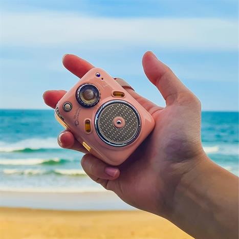 Loa Bluetooth Divoom Beetles-FM Pink Màu Hồng