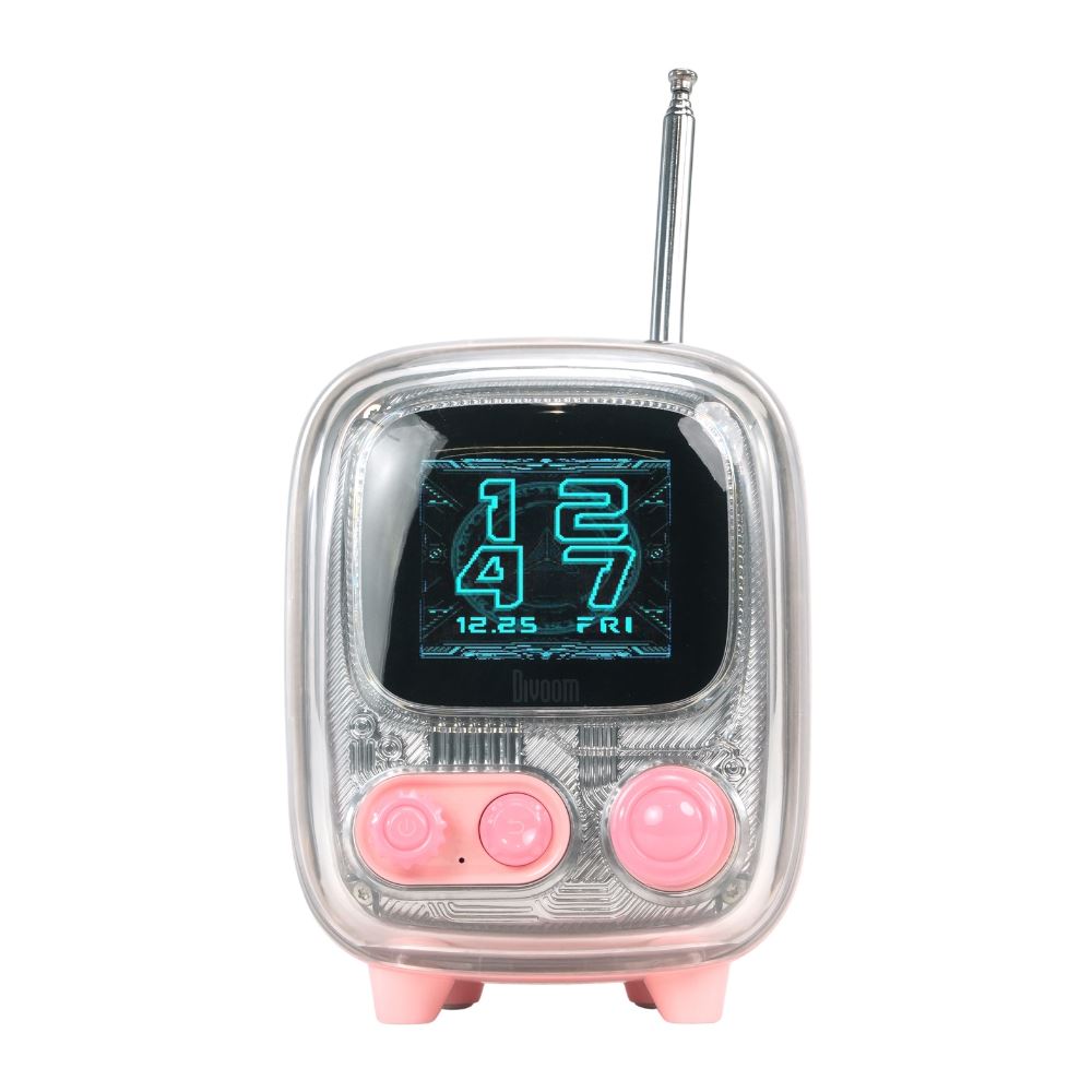 Loa Bluetooth Divoom Tiivoo-2 Pink Màu Hồng