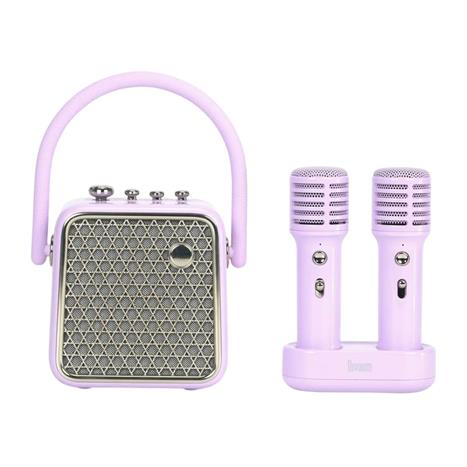Loa Bluetooth Divoom SongBird-SE 2Mic Purple Màu Tím