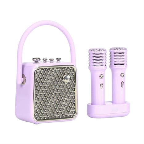 Loa Bluetooth Divoom SongBird-SE 2Mic Purple Màu Tím