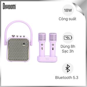 Loa Bluetooth Divoom SongBird-SE 2Mic Purple