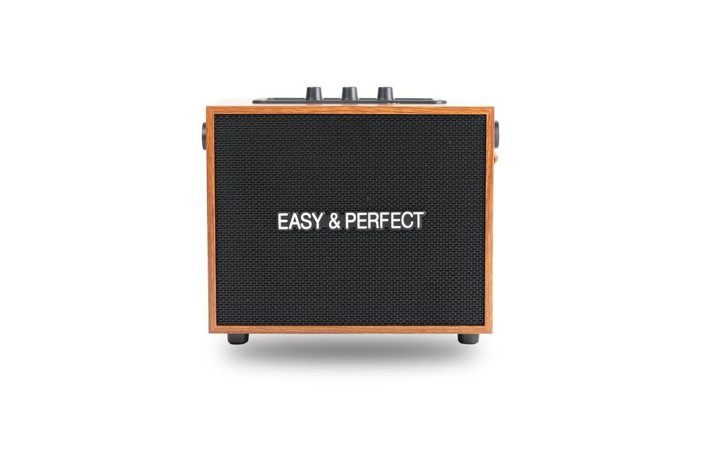 Loa karaoke xách tay Easy & Perfect Zypher 5W Nâu Màu Nâu