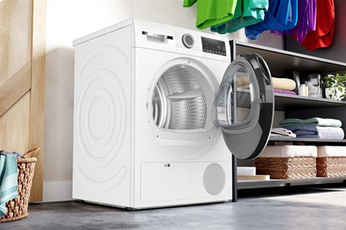 Máy sấy bơm nhiệt Bosch 9 kg WQG24200SG Màu Trắng