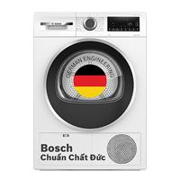 Máy sấy bơm nhiệt Bosch 9 kg WQG24200SG