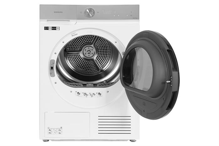 Máy sấy bơm nhiệt Samsung Bespoke AI 9 kg DV90BB9440GH/SV Màu Trắng - Bạc