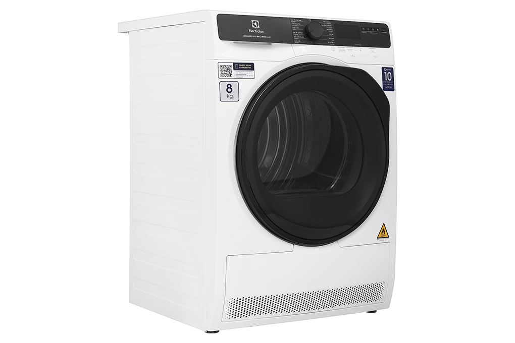 Máy sấy bơm nhiệt Electrolux UltimateCare 8 kg EDH803J5WC Màu Trắng